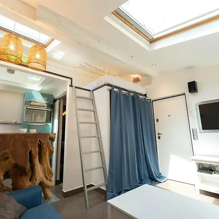 Sk3 Avec Mezzanine, Quartier Du Port A Apartman Nizza